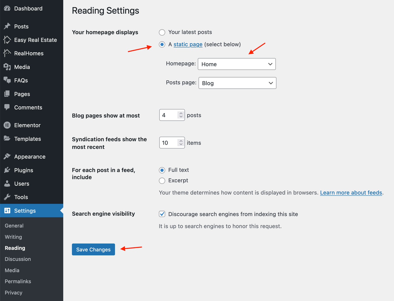 Select and Assign Ultra Home Page